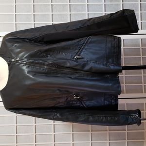 Faux Leather Jacket Labe Bryant size 22/24